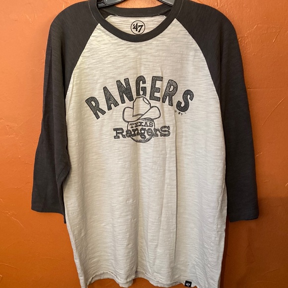 Texas Rangers Baseball Tee Shirt - Picture 1 of 3